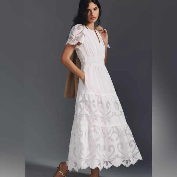 ANTHROPOLOGIE - Somerset Dress! Size medium. Stunning 💗 - Picture 2 of 8